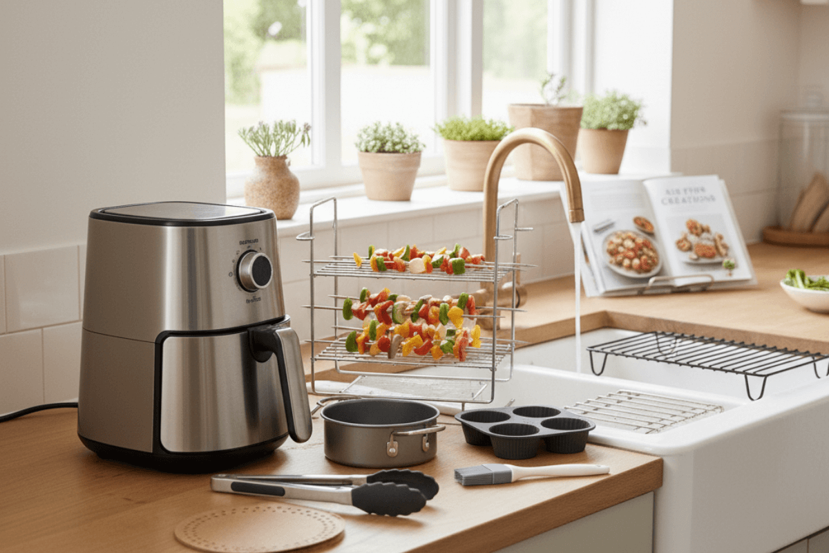 Top 5 des meilleurs accessoires pour un air fryer