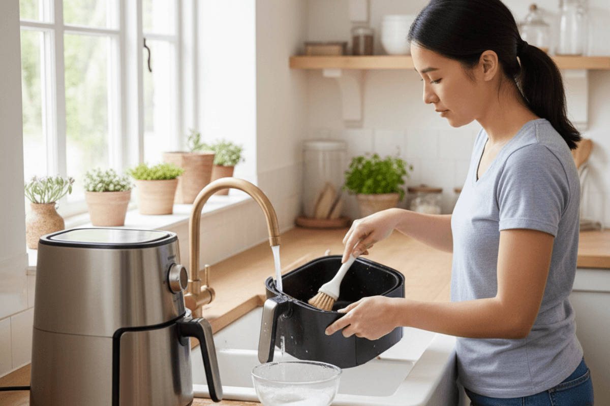 Comment nettoyer son airfryer XXL facilement et rapidement ?